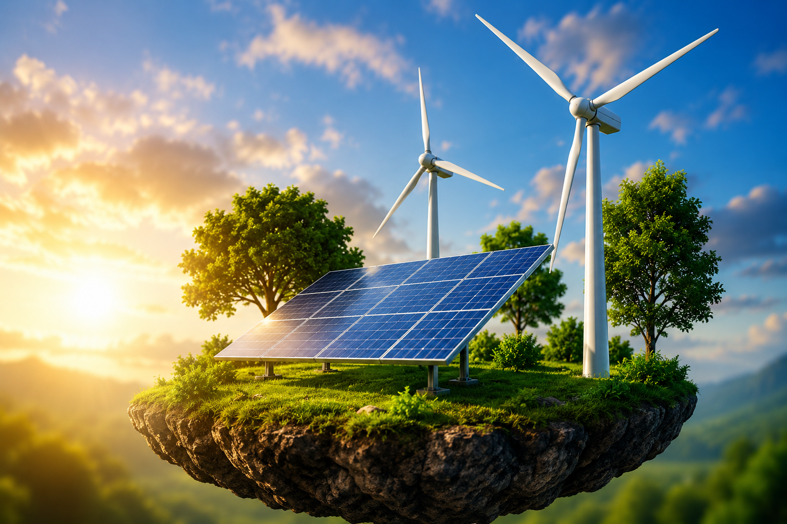 Solar power vs wind energy efficiency debate 2024
